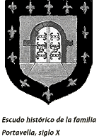 Escudo Familia Portavella, siglo X